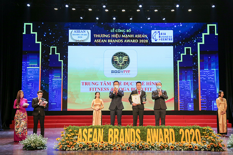 Bodyfit top 10 thương hiệu Asean Brands Award 2020